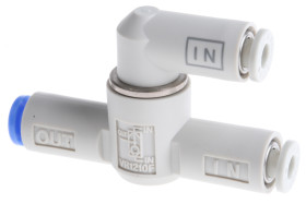 Pneumatyczny zawór wahadłowy, OR, Rura, 4mm, 210L/min, 1 MPa