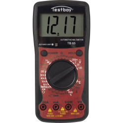 Testboy TB65 Handheld Multimeter Digital Display Robust Automotive Use