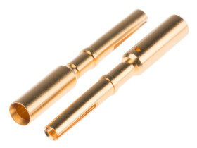 Końcówka pinowa Żeński Połączenie zagniatane 23.2mm Montaż na kablu 16 AWG