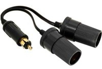 WZAPC-2XGZAP Rozgałęźnik gniazda zapalniczki - podwójny (typ używany w ciężarówkach)