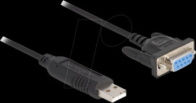 67381 USB 2.0 to Serial RS-232 Adapter Sub-D 9 female with screws comp