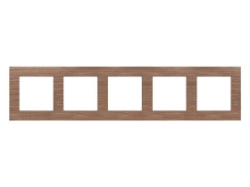 SIMON 55 Ramka 5 pięciokrotna Nature dąb TRN5/186 KONTAKT SIMON
