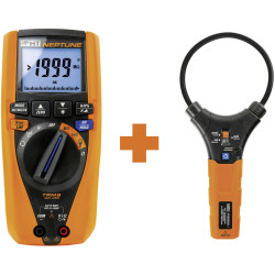 HT Instruments 1010845 HT Neptune &#x2B; F3000U Electrical Tester Set TRMS CAT IV