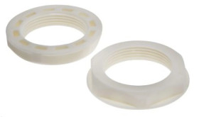 Nakrętka do dławnic kablowych, M32, IP68, kolor: Biały, materiał: Nylon 66, RS PRO