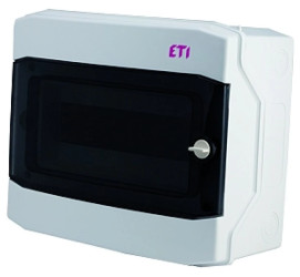 Rozdzielnica modułowa PV 1x12 natynkowa /transparentna/ UV 1500V DC IP65 ECH-12PT DIDO 001101062