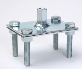 Uchwyt drążka płaski 80x57mm 84.1 NI /98400105/