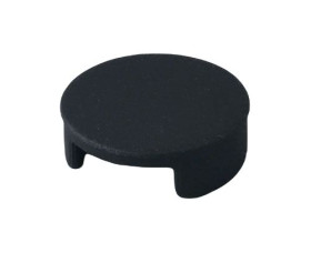 Pokrętło potencjometru Wałek okrągły Czarny OKW