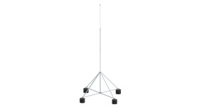 Maszt Izolowany Na Czworonogu Do Zwodów Poziomych Wysokich 4M Aluminium 65.4...