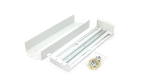 Panel Dystrybucji Napięcia 19Cali Z Szyną Din Szary Tn-19-Ps3u-Gy