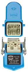 Harting 10360120001 Zestaw złączy męskich Łączna ilość styków: 12 + PE 1 szt.