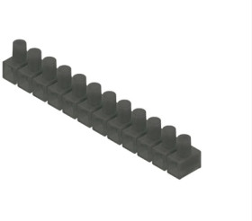 Cable connector, 12 pole, 1.5-4.0 mm², clamping points: 1, black, screw connection, 465.0