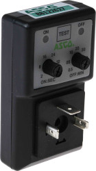 Przełącznik czasowy DIN 1-kanałowy Cyfrowy 24 → 240 V ac/dc EMERSON ? ASCO