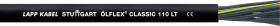 LAPP ÖLFLEX® CLASSIC 110 LT Przewód sterowniczy 3 x 1 mm² czarny 1120741/1000 1000 m