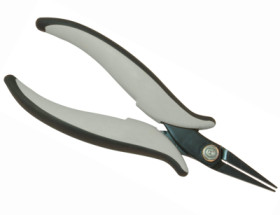 ESD-flat nose pliers, L 160 mm, 78 g, BYB-7-30L0172