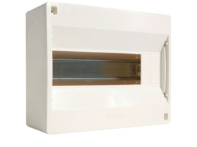 Rozdzielnica natynkowa 10 modułowa 1x10M bez drzwi IP40 IC2 VD110NP HAGER