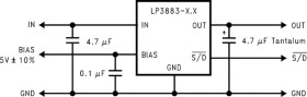 3-A, ultra-low-dropout voltage regulator with enable