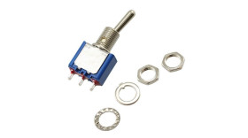 Przełącznik Wł.-wył.-chwilowy 1P APEM Montaż panelowy