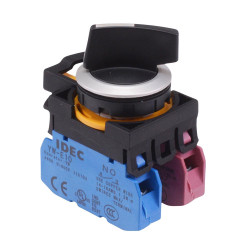CW4S-3E11 3 Position Metallic Selector Switch 1NO-1NC IP65 IDEC
