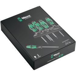 Wera 05320540001 335/350/367/7 7-Piece Kraftform Plus Lasertip Screwdriver Set