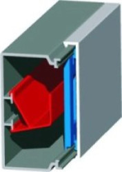 Przegroda ruchoma PR 60-2T (2m) 111455 /1szt/