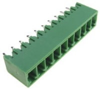 TLP4-CPM10 Wtyk do druku do gniazda CPF, 10pin, prosty, raster 3,81 mm