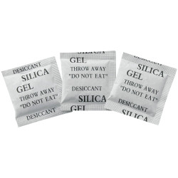 TRU COMPONENTS TC-8805240 Silica gel sachet 3g 54x34x3mm Transparent Pack 10