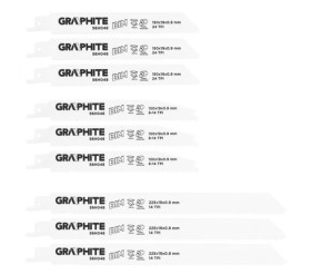 Brzeszczoty do piły szablastej BIM zestaw 3szt. 56H048