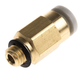 Złączka pneumatyczna M5 męskie Wciskane 4 mm SMC Adapter gwintowany prosty M5 x 0,8 męskie