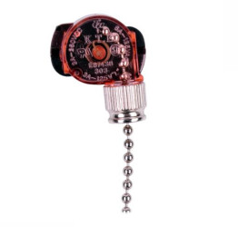 Przełącznik sznurkowy 303 srebrny