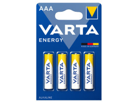 4 x baterie R-03 LR03 AAA Value Pack 4103 Varta energy