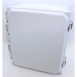Hammond PJU12106L IP66 Type 4X GRP Junction Box Hinged Lid with Snap Latch
