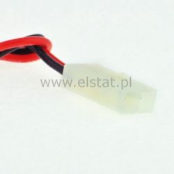 Gniazdo tamiya męskie z przewodem 15cm 20A