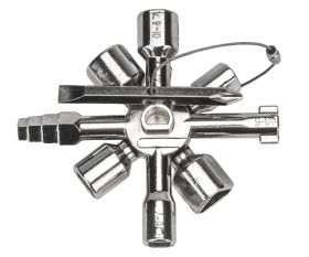 Klucz zestaw kluczy do szafek technicznych serwisowych 10 w 1