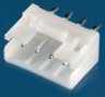 Pin header, 5 pole, pitch 2 mm, straight, natural, 1735446-5