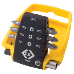 CK Tools T4517 Screwdriver Bit Clip - PZ Set of 7