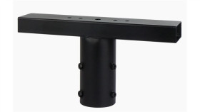 Uchwyt Naświetlacza Dla Słupa Składanego Czarny Led Line