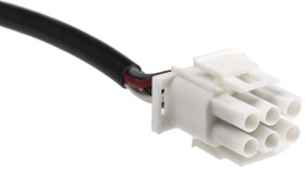 Przewód do wentylatorów zasilający, 1000mm, do Wentylatory odśrodkowe ebm-papst D2E146-HR, wentylatory odśrodkowe