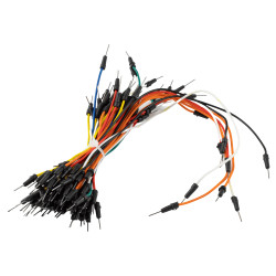 Przewody połączeniowe 65 szt. różne długości męsko-męskie