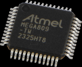 ATMEGA809-AF 8-bit ATMega AVR® microcontroller, 8 kB, 20 MHz, TQFP-48