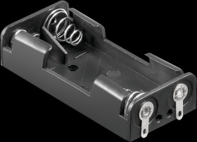 Holder for 2 Micro cells (AAA), solder tags