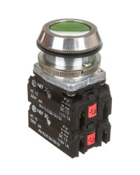 Przycisk sterowniczy 30mm zielony 2Z 2R z samopowrotem W0-NEF30-K 2X2Y Z
