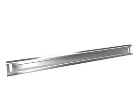 Poręcz szafy, typ: Szyna wspierająca, Blacha stalowa