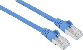 Kabel sieciowy Intellinet Cat6a S / FTP 100% miedziany Wtyczka RJ45 LS0H / wtyczka RJ45 LS0H z certyfikatem Cat6a 1,5 m