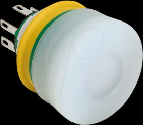 XA1E-LV3SG02Q4TWR Emergency stop button, 16 mm, illuminated, long solder connectio