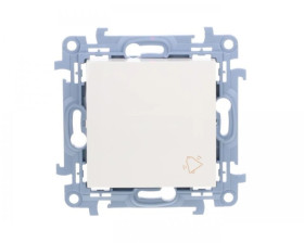 Simon 10 Przycisk /dzwonek/ biały CD1.01/11