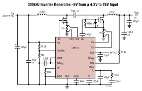 Synchronous SEPIC/Inverting/Boost Controller with Output Current Control