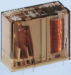 Przekaźnik mocy 5V dc DPDT TE Connectivity 700mW, montaż PCB 35,7Ω Styk płytki drukowanej