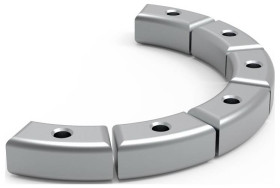 Gniazdo nVent HOFFMAN S1MRL aluminium 1 szt.