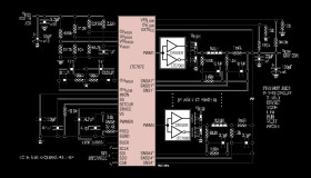Quad-Phase, Synchronous Bidirectional Buck or Boost Controller