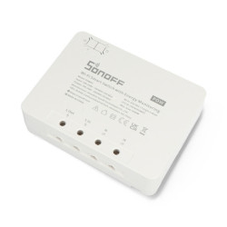 Sonoff POWR3 - inteligentny przełącznik z funkcją pomiaru prądu WiFi - aplikacja Android/iOS